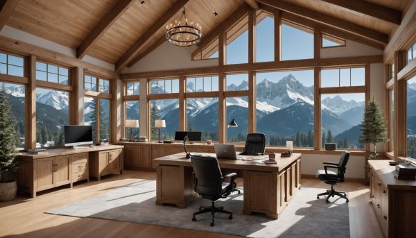 Cabinet de transaction immobilière alpin